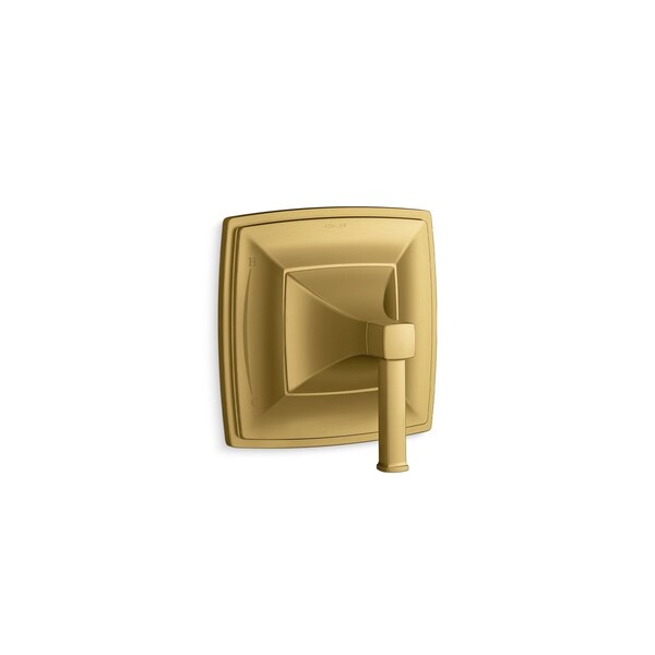 Kohler Riff Rite-Temp Trim Vibrant Brushed Moderne Brass TS23952-4-2MB - main